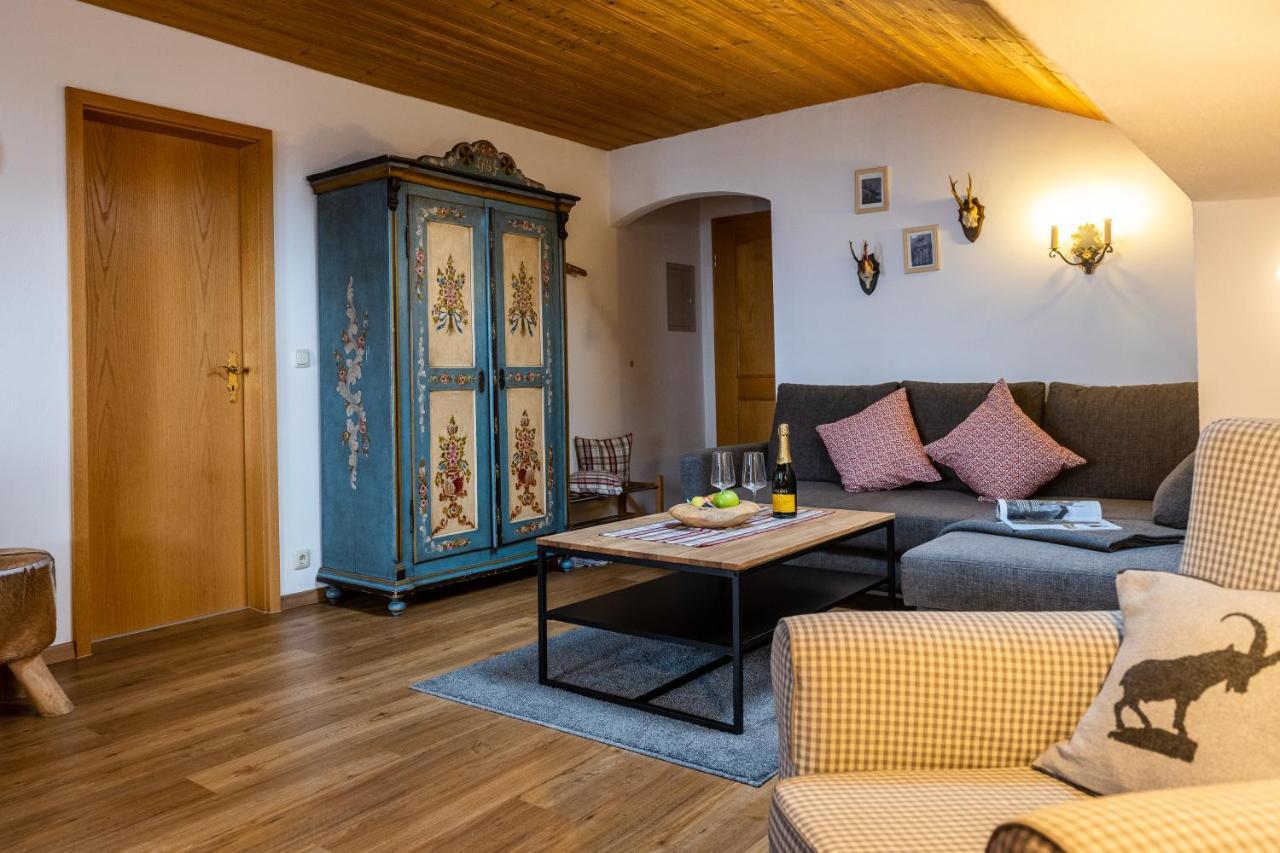 Ferienwohnung Bergfrieden Krün Exteriör bild