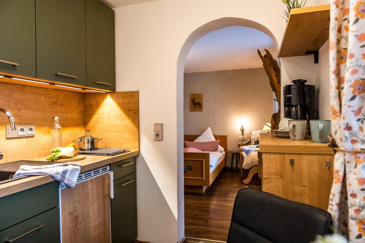 Ferienwohnung Bergfrieden Krün Exteriör bild
