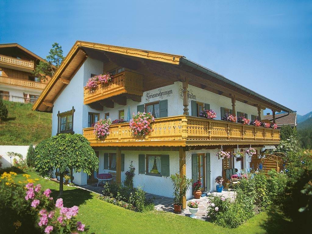 Ferienwohnung Bergfrieden Krün Exteriör bild